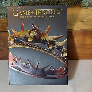 HBO Game of Thrones Complete Second Season DVD Box Set Black Gold Sigils